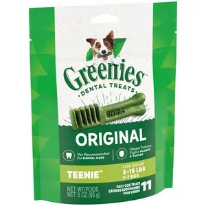 3 oz. Greenies Teenie Trial Size Treat Pack (10 Count) - Health/First Aid